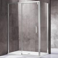 Душевые уголки Vincea Душевой уголок Lugano VSR-1L9012CL, 1200*900, хром, стекло прозрачное, , шт