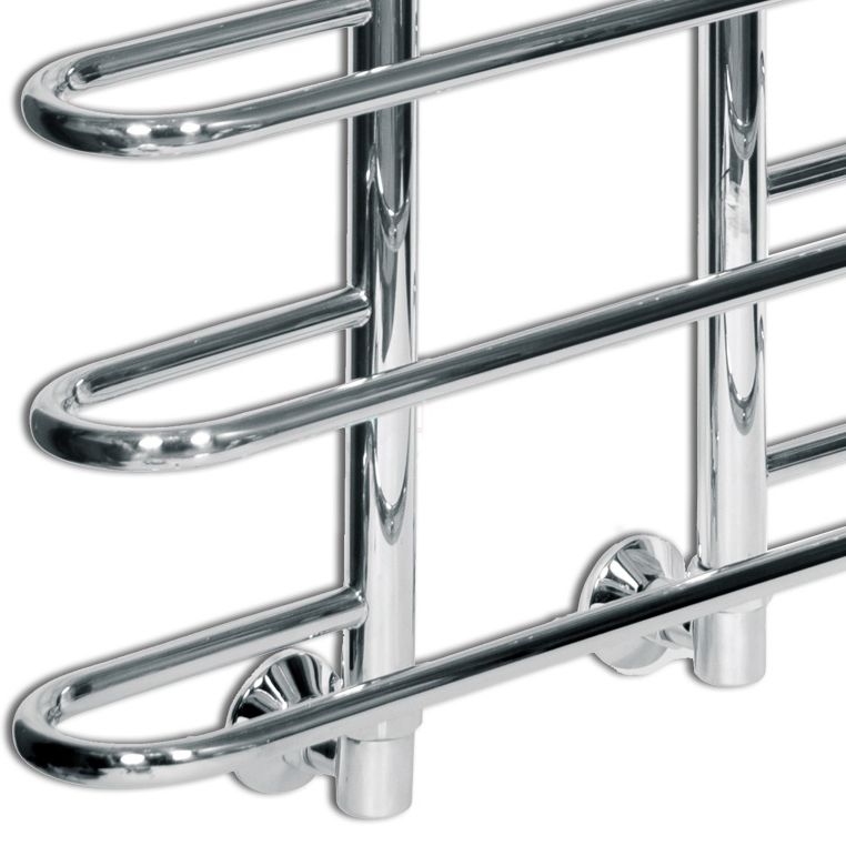 Водяной полотенцесушитель Ника Mix Вираж 80x60 Хром