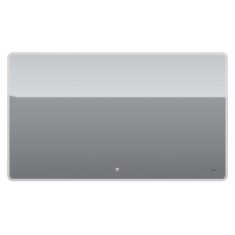 Зеркало Dreja Point 120x70 см, белый, артикул 99.9031