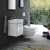 Duravit DuraSquare Рукомойник 450 мм, без перелива, с площадкой, с 1 отв. под смеситель, на столешницу,с креплением,Цвет белый