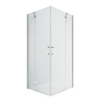 Душевое ограждение NEW TRENDY NEW RENOMA 2D 80x120x195 D-0103A/D-0110A (хром)