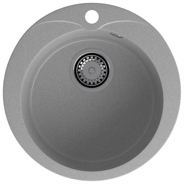 Кухонная мойка GranFest RONDO 480, серый
