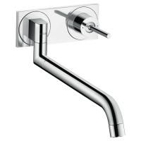 AX Uno² Встраиваемый смеситель для кухни, однорычажный, излив 330-500мм, цвет: хром AX Uno² Встраиваемый смеситель для кухни, однорычажный, излив 330-500мм, цвет: хром