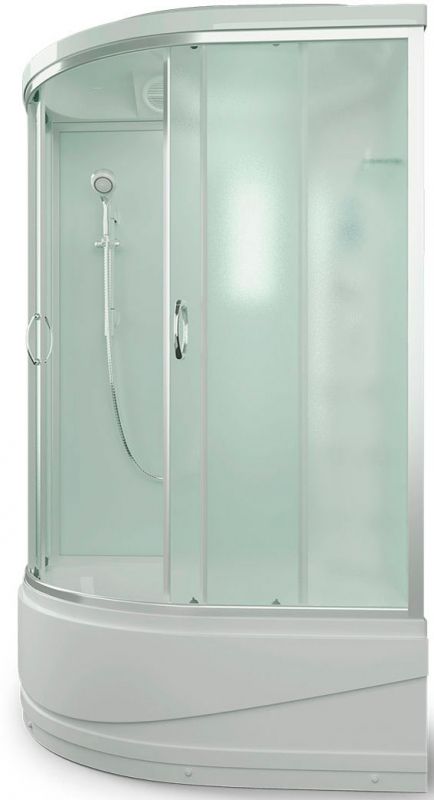 Душевая кабина Erlit Comfort ER4512TPL 120x80 Задняя стенка белая дверцы матовые Душевая кабина Erlit Comfort ER4512TPL 120x80 Задняя стенка белая дверцы матовые