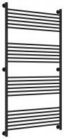 Полотенцесушитель водяной "Богема+" прямая 1500х800 (Матовый Чёрный)
