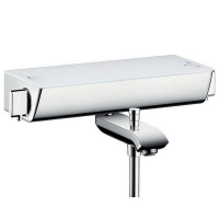 Смеситель для ванны и душа, Hansgrohe, Ecostat Select, тип открывания воды-вентильный, тип регулирования воды-термостатический картридж, тип установки-настенный, отверстия для монтажа-2, вынос излива, мм-216, тип излива-неподвижный, комплектация-переключа Смеситель для ванны и душа, Hansgrohe, Ecostat Select, тип открывания воды-вентильный, тип регулирования воды-термостатический картридж, тип установки-настенный, отверстия для монтажа-2, вынос излива, мм-216, тип излива-неподвижный, комплектация-переключа