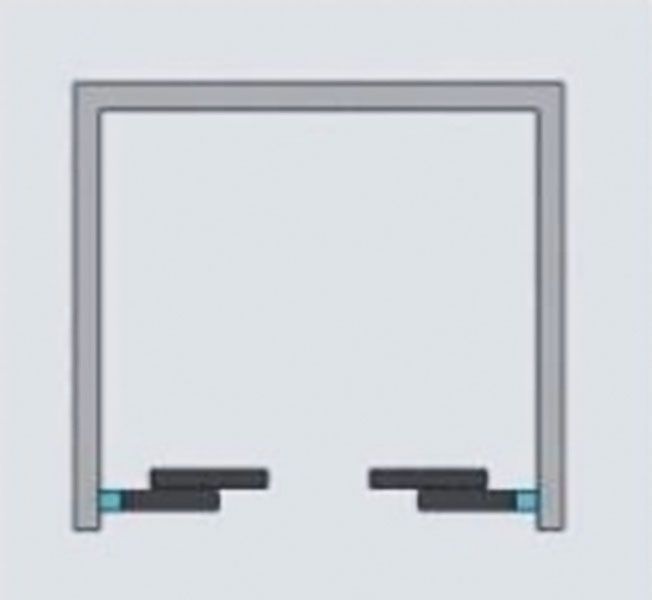 Душевая дверь в нишу Radaway Idea Black DWD 140 профиль Черный стекло прозрачное Душевая дверь в нишу Radaway Idea Black DWD 140 профиль Черный стекло прозрачное