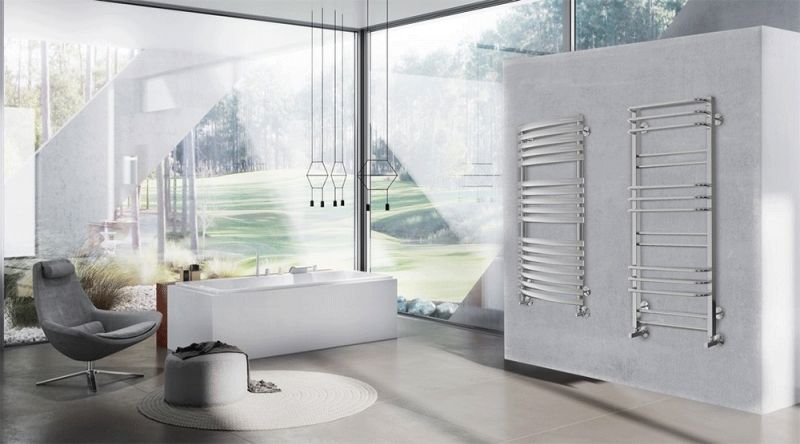 Водяной полотенцесушитель Ravak Optima 53х80 X04000083685 с полкой Хром