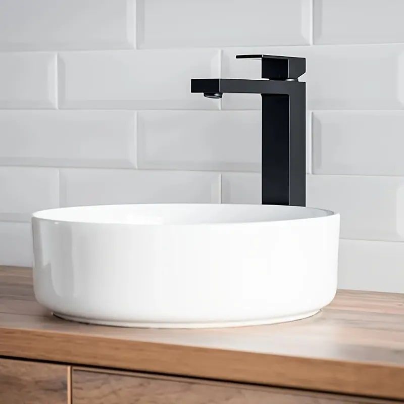 Смеситель для раковины высокий Maretti Umbria Black UMB32RF52, черный