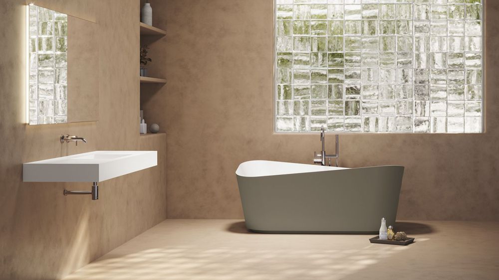 Zenon Sottovento, акриловая ванна прямоугольной формы, 170x75xh70 см, цвет белый матовый, артикул 4000.000.000.000.40988