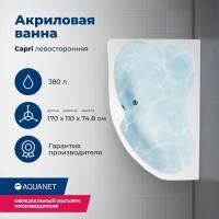 Акриловая ванна Aquanet Capri 170x110 L (с каркасом) Акриловая ванна Aquanet Capri 170x110 L (с каркасом)