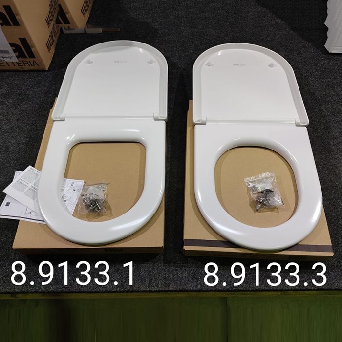 LAUFEN KARTELL Сиденье с крышкой для укороченного унитаза, с системой мягкого опускания, съемное, цвет черный матовый