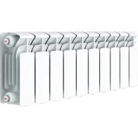 Биметаллический радиатор Rifar Base 200 10 секций с боковым подключением