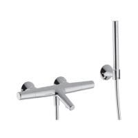 CISAL Vita Термостатиический смеситель для ванны с душевым комплектом (шланг, ручной душ 1 режим, дерджатель), цвет хром