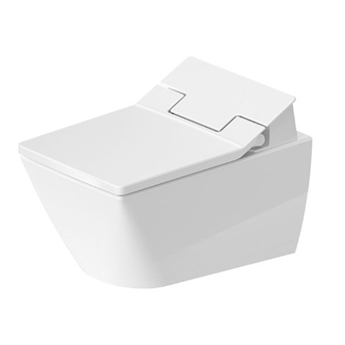 Duravit Viu Унитаз подвесной 370x570мм, rimless, sensowash для #611600, с крепление Durafix, цвет: белый