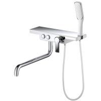 Смеситель для ванны D&K Berlin Steinbeis DA1443316 Хром Белый