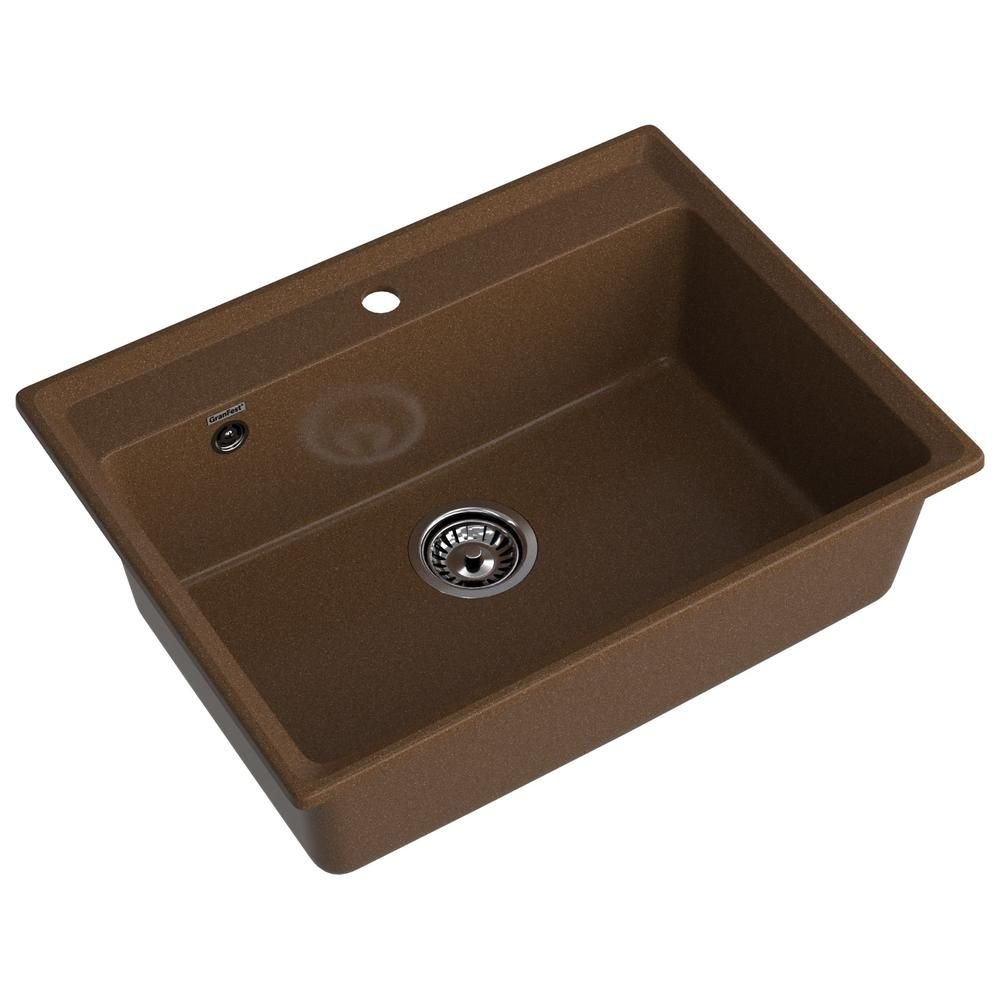 Кухонная мойка GranFest LEVEL 660, терракот, артикул LV-660 терракот