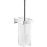 Ершик подвесной GROHE SELECTION 40857000 (металл/стекло, хром, на стену, прямоугольный, глянцевый), шт Ершик подвесной GROHE SELECTION 40857000 (металл/стекло, хром, на стену, прямоугольный, глянцевый), шт