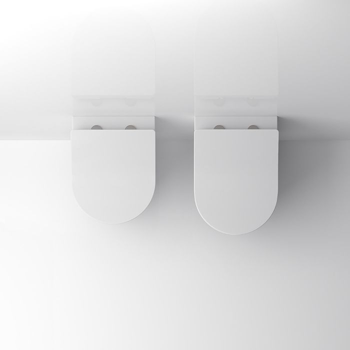 TOTO RP Унитаз укороченный подвесной 490*380*335 мм, без сиденья TC613G, TORNADO, Cefiontect, смыв 4,5л ,цвет: белый