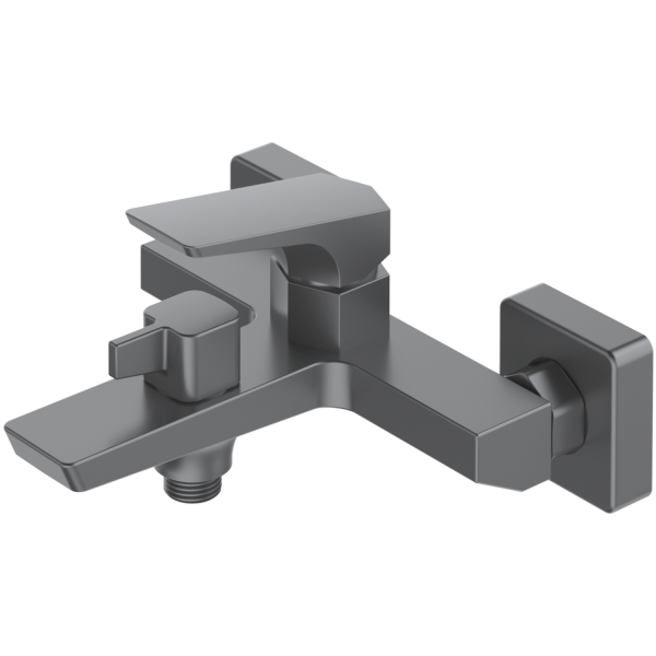 Смеситель для ванны HAIBA оружейная сталь (HB60726-3)