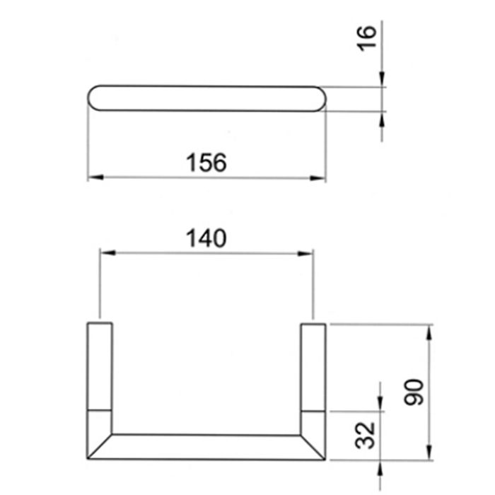 Fantini Young Нержавеющая Сталь Держатель туалетной бумаги , цвет: матовая натуральная сталь