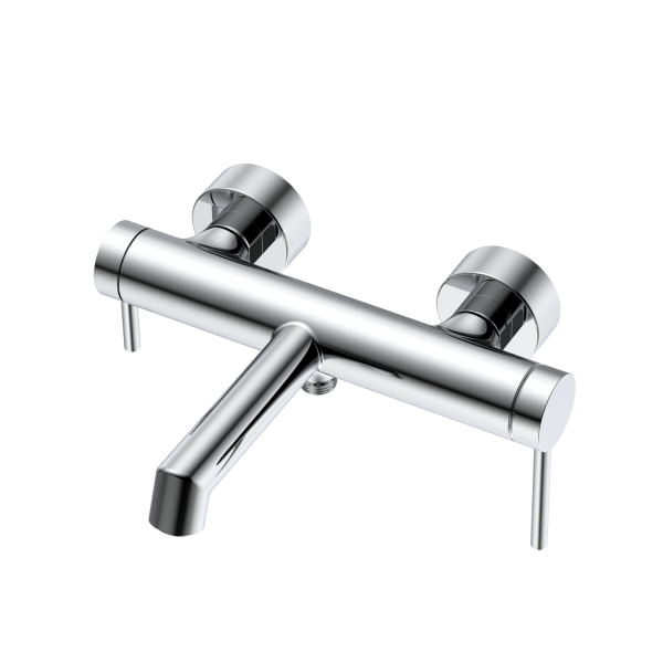 Смеситель для ванны с душем DQ Stuttgart короткий излив хром (DA1773201)