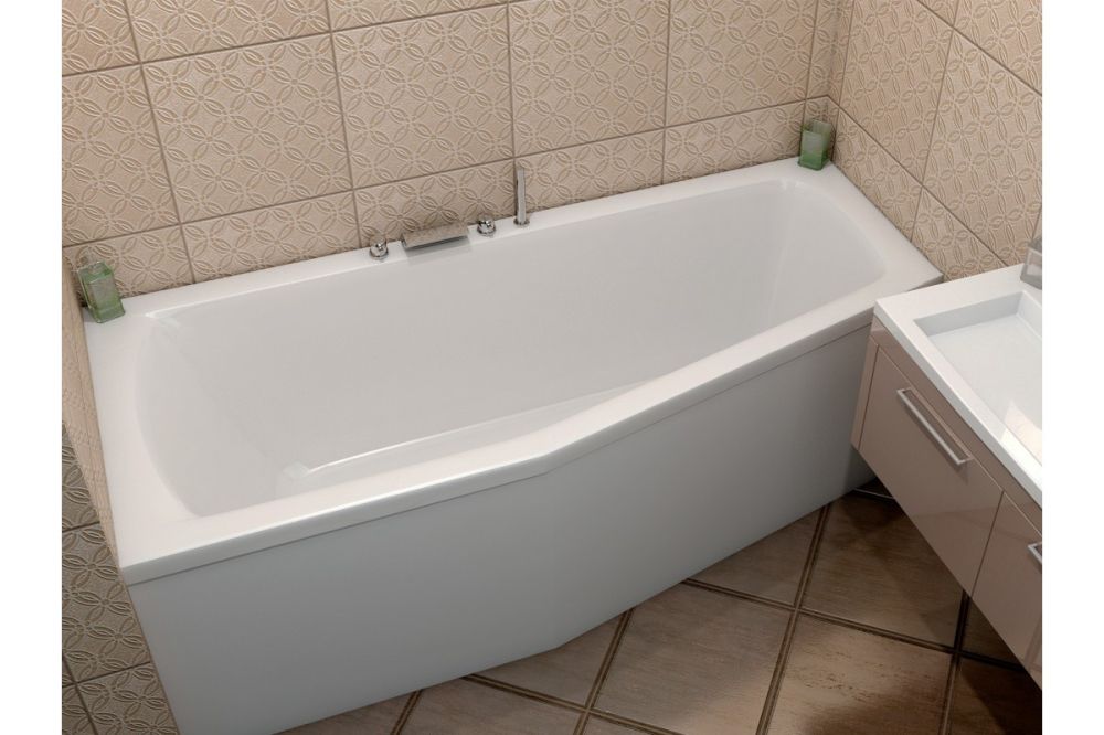 Ванна акриловая левосторонняя Relisan AQUARIUS Гл000013735, 160x70, артикул Гл000013735