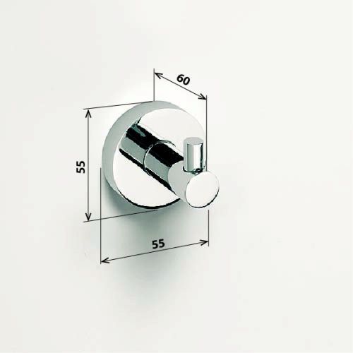 Крючок OMEGA 55х55х50мм, артикул 104106022