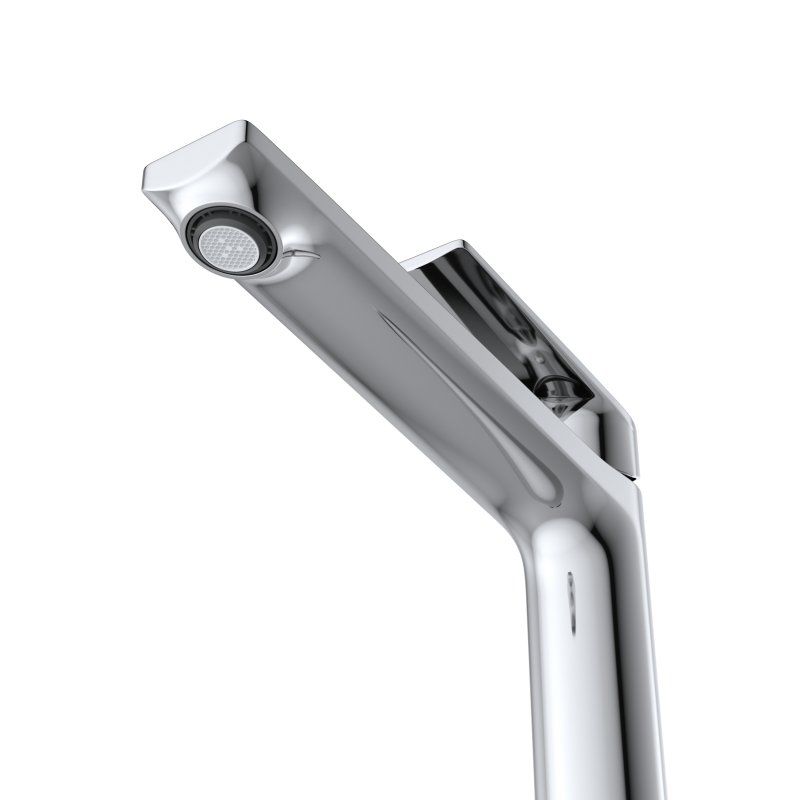 COMFORT-LC-01-W0 Смеситель для накладных раковин однорычажный, без донного клапана, хром, артикул COMFORT-LC-01-W0