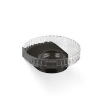 Decor Walther Century WSS Мыльница подвесная, граненое стекло, цвет: черный матовый