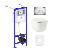 Комплект 6 в 1 Lavinia Boho One Rimless 77050162, премиум с пластиковой клавишей