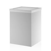 Decor Walther DW 113 Корзина для бумаги 20x20x30см, с крышкой, цвет: белый матовый Decor Walther DW 113 Корзина для бумаги 20x20x30см, с крышкой, цвет: белый матовый