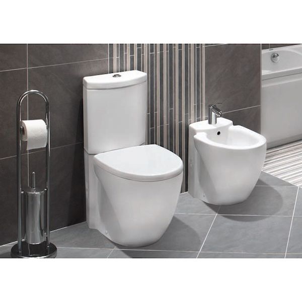 Унитаз-компакт Kale Stil 7110735000+7110740100+7010772900+SA2000S с бидеткой с бачком и сиденьем Микролифт