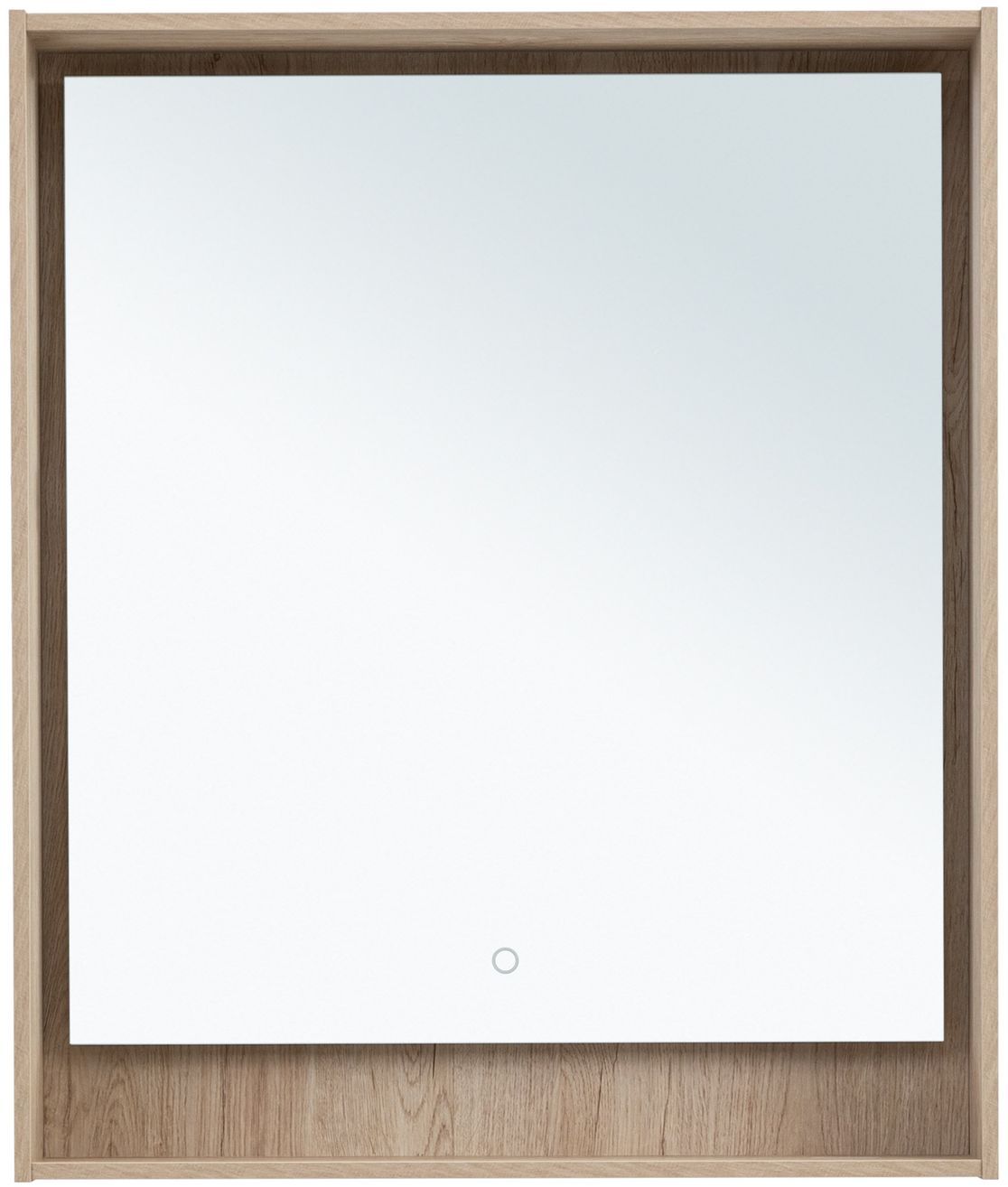 Зеркало Aquanet Милан 70 дуб светлый Зеркало Aquanet Милан 70 дуб светлый