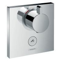 Смеситель для душа, Hansgrohe, ShowerSelect, Highflow, тип открывания воды-вентильный, тип регулирования воды-термостатический картридж, тип установки-настенный, отверстия для монтажа-1, комплектация-ручка, гильза, розетка, функциональный блок, кнопка, вн Смеситель для душа, Hansgrohe, ShowerSelect, Highflow, тип открывания воды-вентильный, тип регулирования воды-термостатический картридж, тип установки-настенный, отверстия для монтажа-1, комплектация-ручка, гильза, розетка, функциональный блок, кнопка, вн