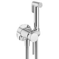 Plumberia Selection IXO Комплект гигиен. душа со смесителем, душ и держатель из металла, шланг PVC 1250мм, хром