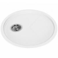 Кухонная мойка KitKraken Spring White 51 Белая Кухонная мойка KitKraken Spring White 51 Белая