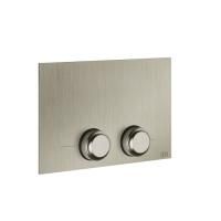 GESSI VENTI20 Клавиша смыва для унитаза двойная, для инсталляций TECE, цвет Finox Brushed Nickel GESSI VENTI20 Клавиша смыва для унитаза двойная, для инсталляций TECE, цвет Finox Brushed Nickel