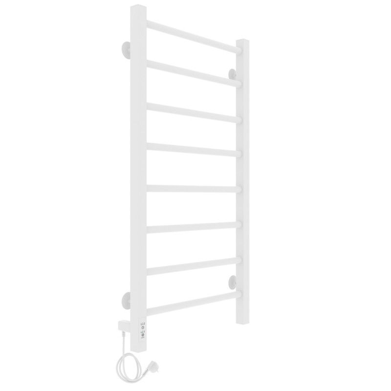 Полотенцесушитель электро "Феличия ЧК8 400х800", белый муар, левый