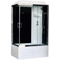 Душевая кабина Royal Bath BP 120х80 RB8120BP6-BT-CH-R стекло прозрачное задняя стенка Черная Душевая кабина Royal Bath BP 120х80 RB8120BP6-BT-CH-R стекло прозрачное задняя стенка Черная