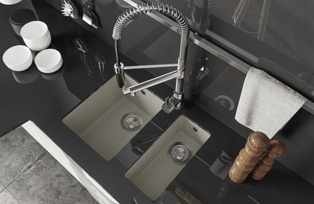 Кухонная мойка Florentina ВЕГА 22.325.D0510.305, грей, артикул 22.325.D0510.305