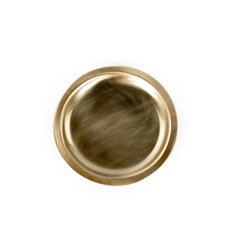 Stil Haus Hashi, настольная металлическая мыльница, цвет золото сатин, артикул HS09AP(15)