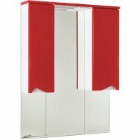 Зеркало со шкафом Bellezza Эйфория 100 4619117180039 с подсветкой Красное