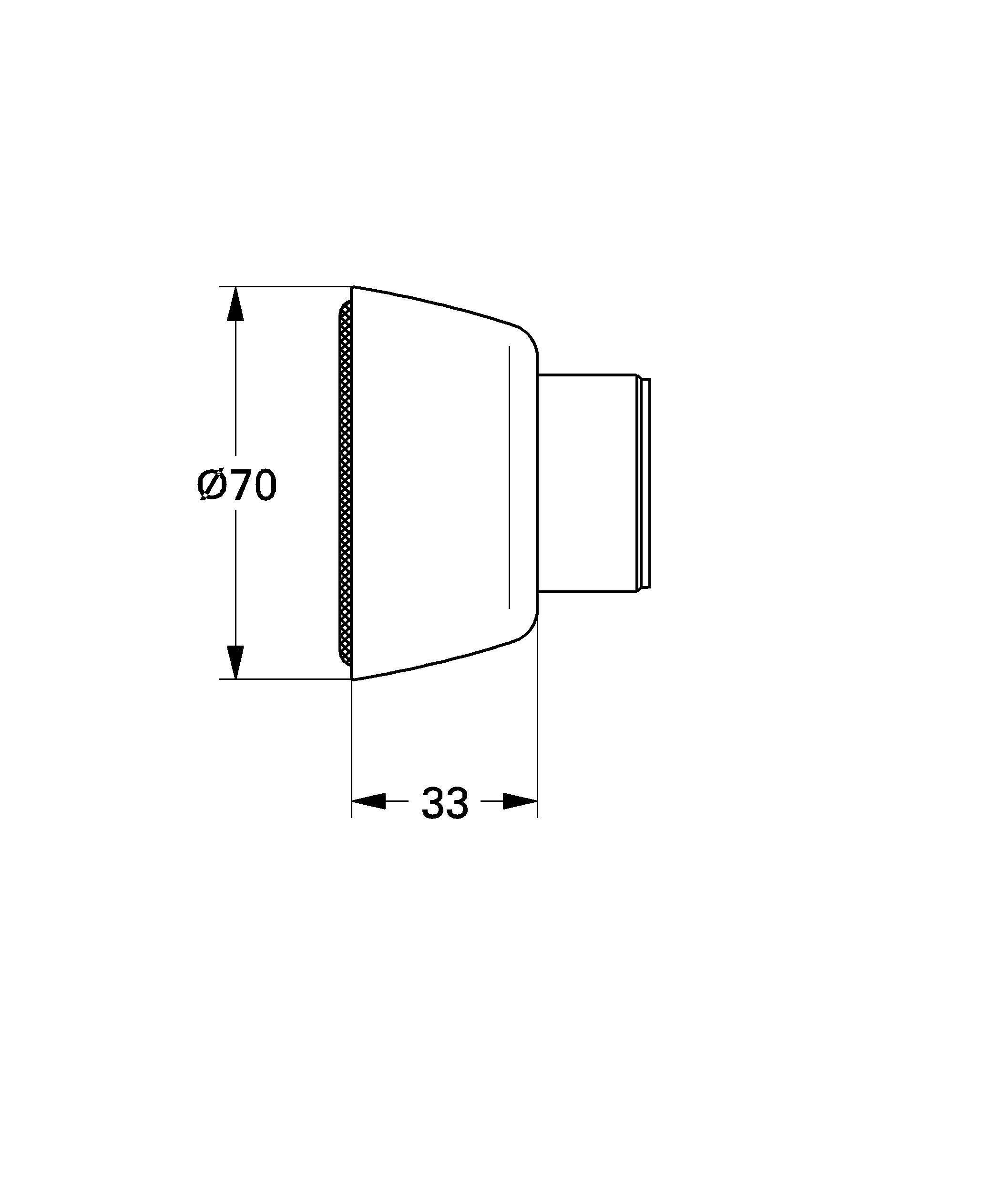 Розетка GROHE 45545000 Розетка GROHE 45545000