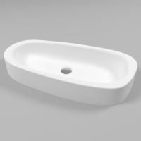 Умывальник WHITECROSS Moonstone E 70x35 (белый мат) иск. камень