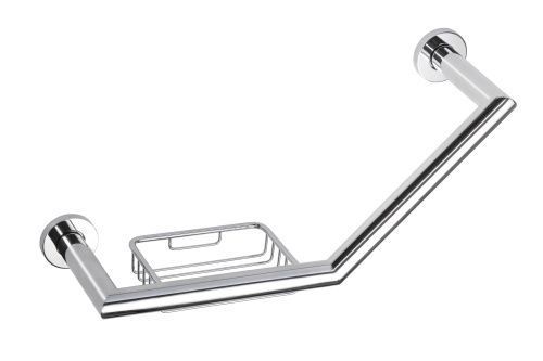 Ручка OMEGA изогнутая с мыльницей левый /правый 440*220*130мм