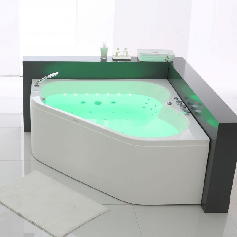 Акриловая ванна SSWW A2202 CGSP 150х150 R с гидромассажем