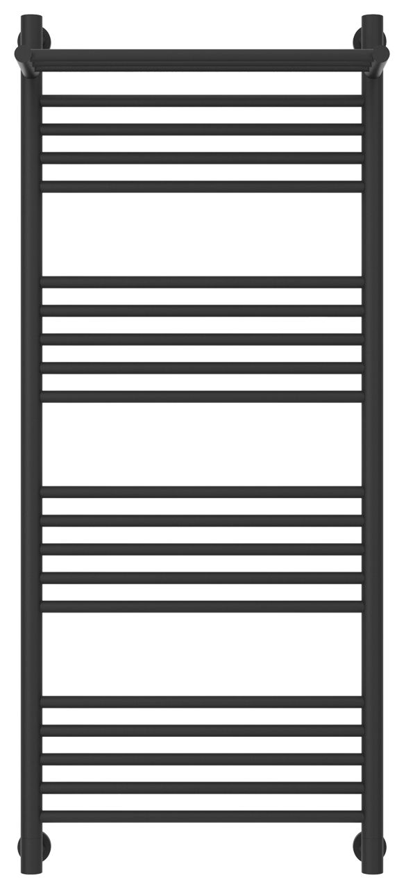 Полотенцесушитель водяной "БОГЕМА 1П +" 1200х500 (МУАР Темный Титан (РЕ-64))