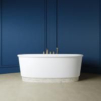 Devon Holiday Цоколь рельефный из мрамора CALACATTA ORO