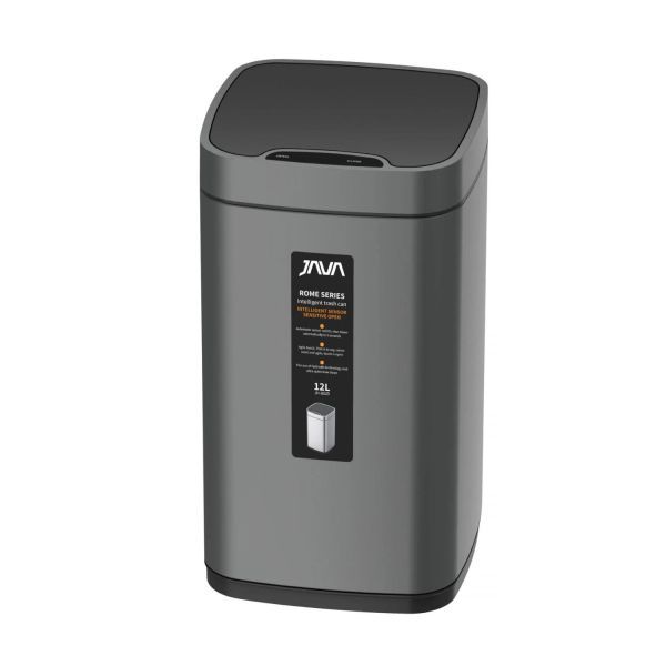 Сенсорное ведро JAVA S-883-12Q, 12 литров